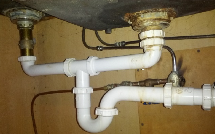 replacing pipe under kitchen sink